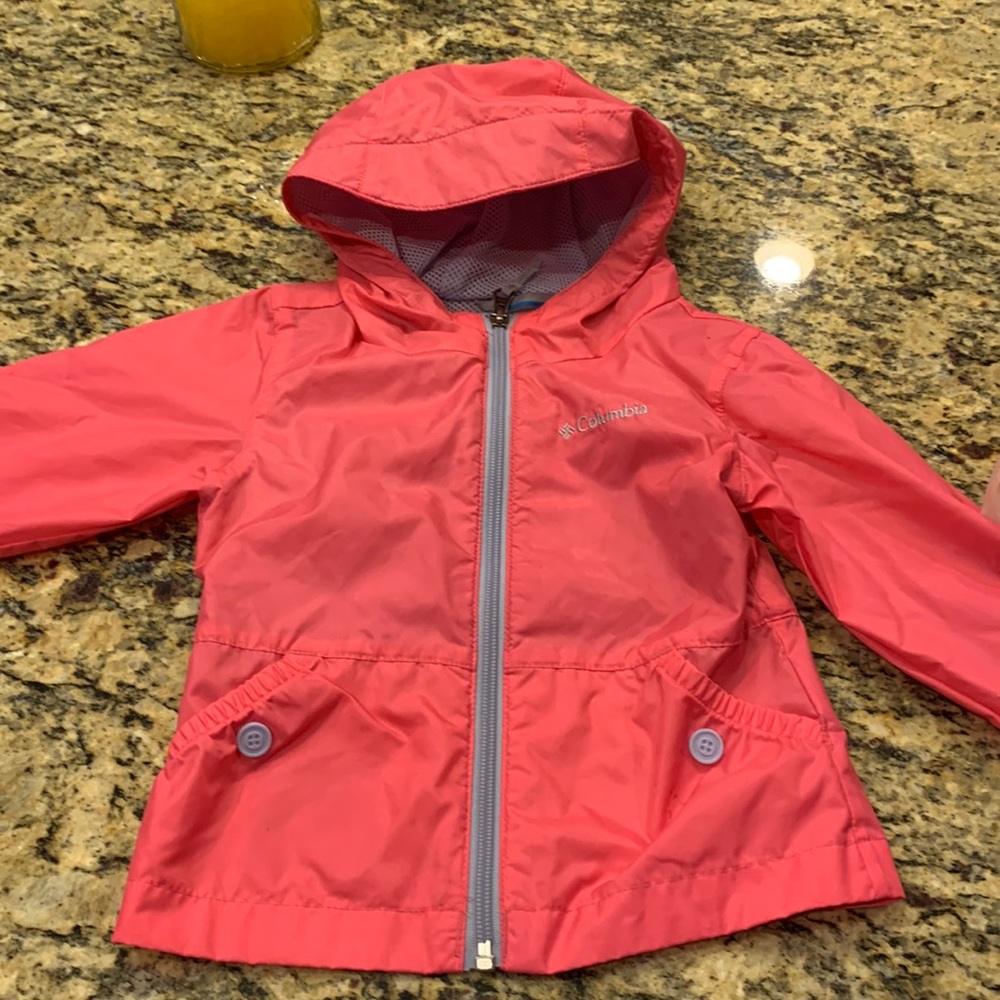 Columbia girls raincoat 3T